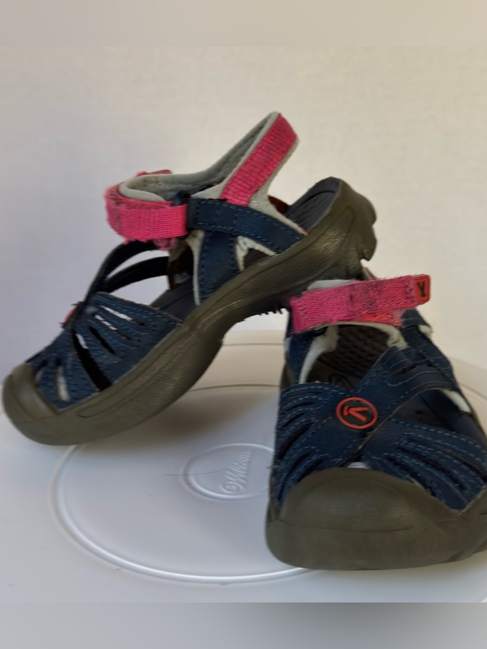 Keen Kids Navy and Pink Closed-Toe Sport Sandals